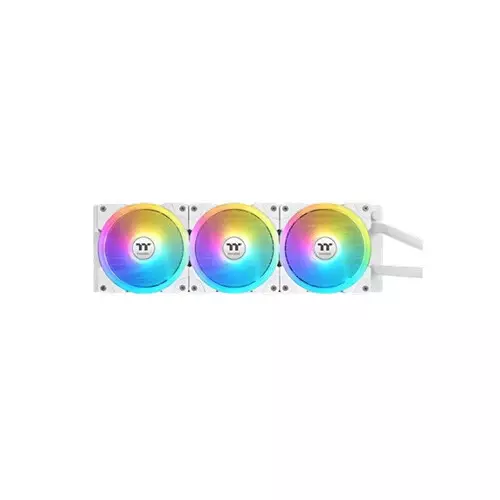 Thermaltake MAGFloe 360 Ultra ARGB Sync AIO Liquid  Snow Edition  Laptop Cooler with  3.95 inch Display - 1