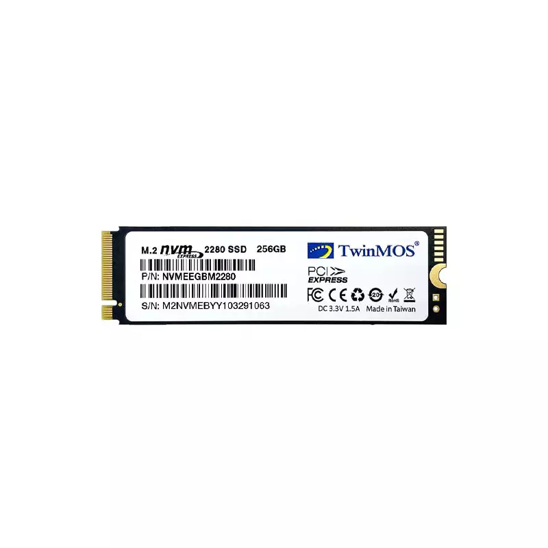 TWINMOS ALPHA PRO 256GB M.2 2280 PCIE NVME GEN.3 SSD - 1
