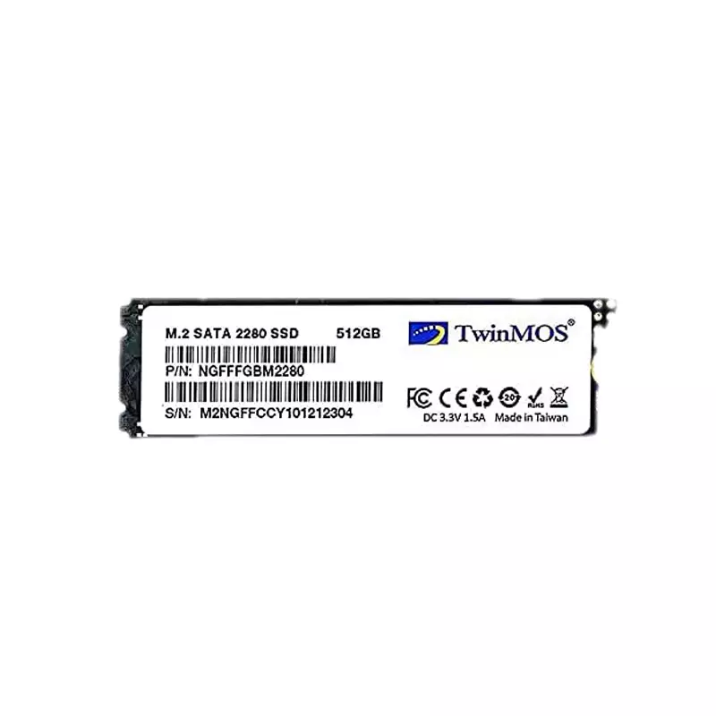 TWINMOS ALPHA PRO 512GB M.2 2280 PCIE NVME GEN.3 SSD - 1