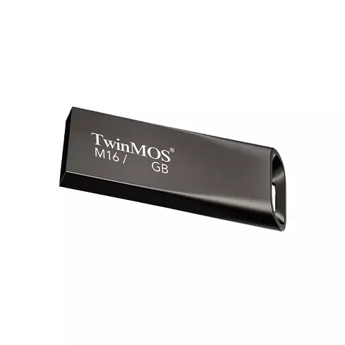 Twinmos M16 128GB USB 3.2 Pen Drive (Black) - 1