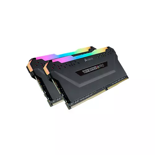 Corsair Vengeance RGB Pro 32GB (2 x 16GB) DDR4 3000MHz Heatsink Desktop RAM (Black) - 2