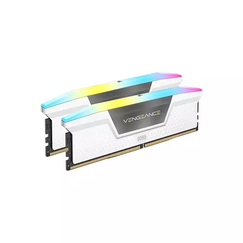 Corsair VENGEANCE RGB 64GB (2x32GB) DDR5 6000Mhz CL30 Desktop RAM - 1