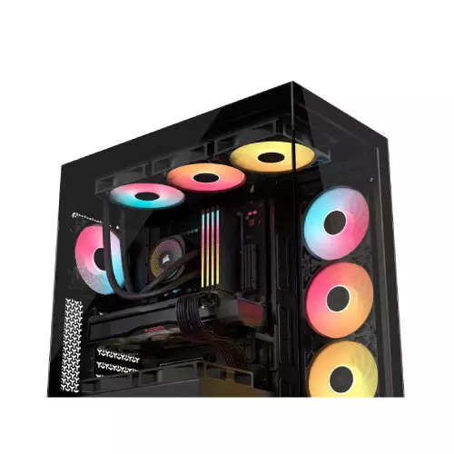 CORSAIR 3500X RS-R ARGB Mid-Tower Gaming Case - 1