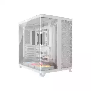 CORSAIR AIR 5400 RS-R ARGB Tempered Glass Mid-Tower Desktop Case (White)