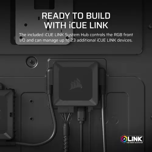 CORSAIR iCUE 9000D RGB Airflow Tower TG Desktop Case - 0
