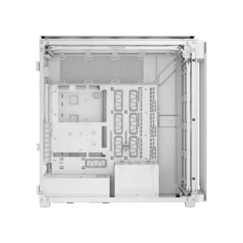 CORSAIR iCUE 9000D RGB Airflow Tower TG Desktop Case (White) - 0