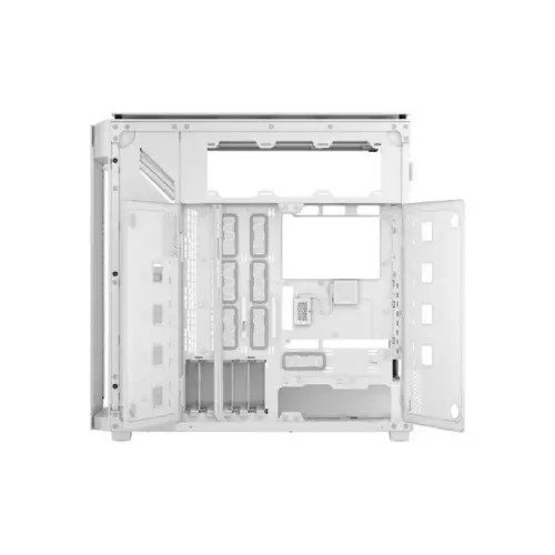 CORSAIR iCUE 9000D RGB Airflow Tower TG Desktop Case (White) - 0