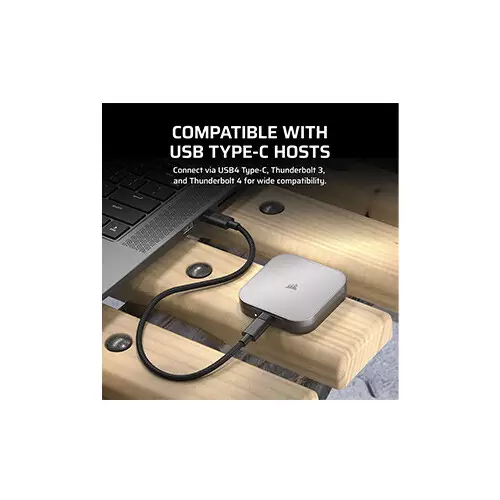 Corsair EX400U 1TB USB4 External SSD - 1