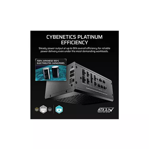 Corsair HX1500i SHIFT 1500w Platinum ATX Power Supply - UK - 3