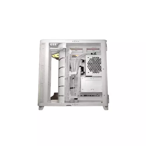 Corsair AIR 5400 RS-R ARGB E-ATX Mid-Tower Triple Chamber Casing White - 5