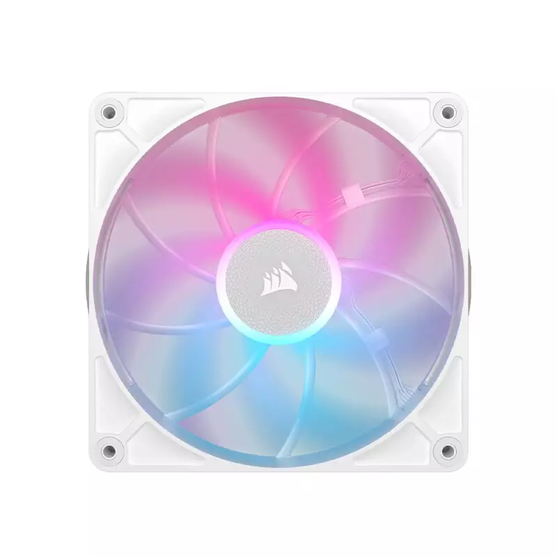 Corsair iCUE LINK RX140 MAX RGB 140mm Dual Pack Case Fans (White) - 1