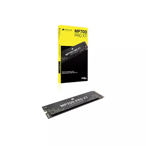 Corsair MP700 PRO XT 4TB PCIe Gen5 NVMe M.2 SSD with Heatsink - 1