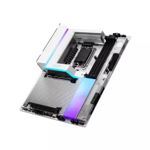 NZXT N9 Z890 Intel LGA1851 Wi-Fi 7 ATX Gaming Motherboard (White) - 0