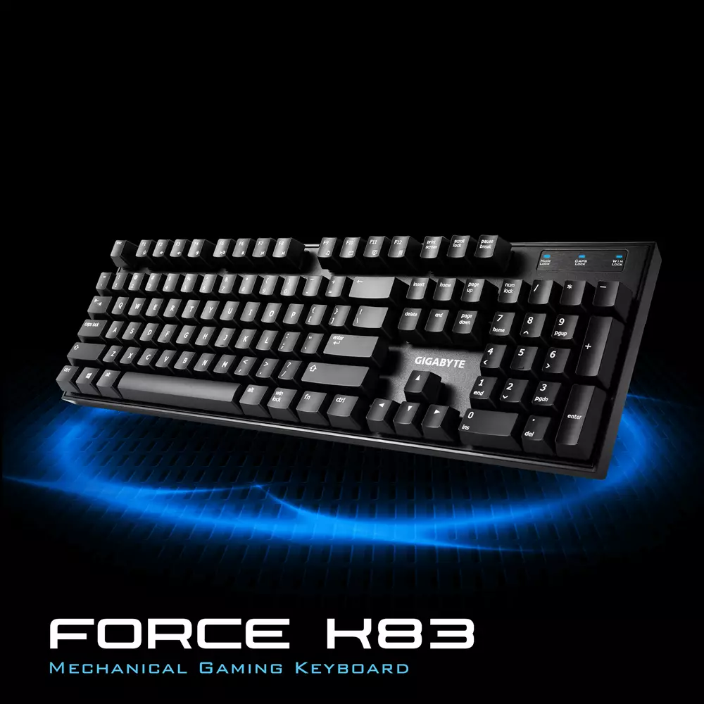 GIGABYTE Force K83 CHERRY MX Mechanical Key-Switch Gaming Keyboard - 2