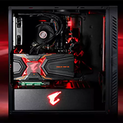 Gigabyte Aorus AC300W ATX MID-TOWER RGB Gaming PC CASE - 3