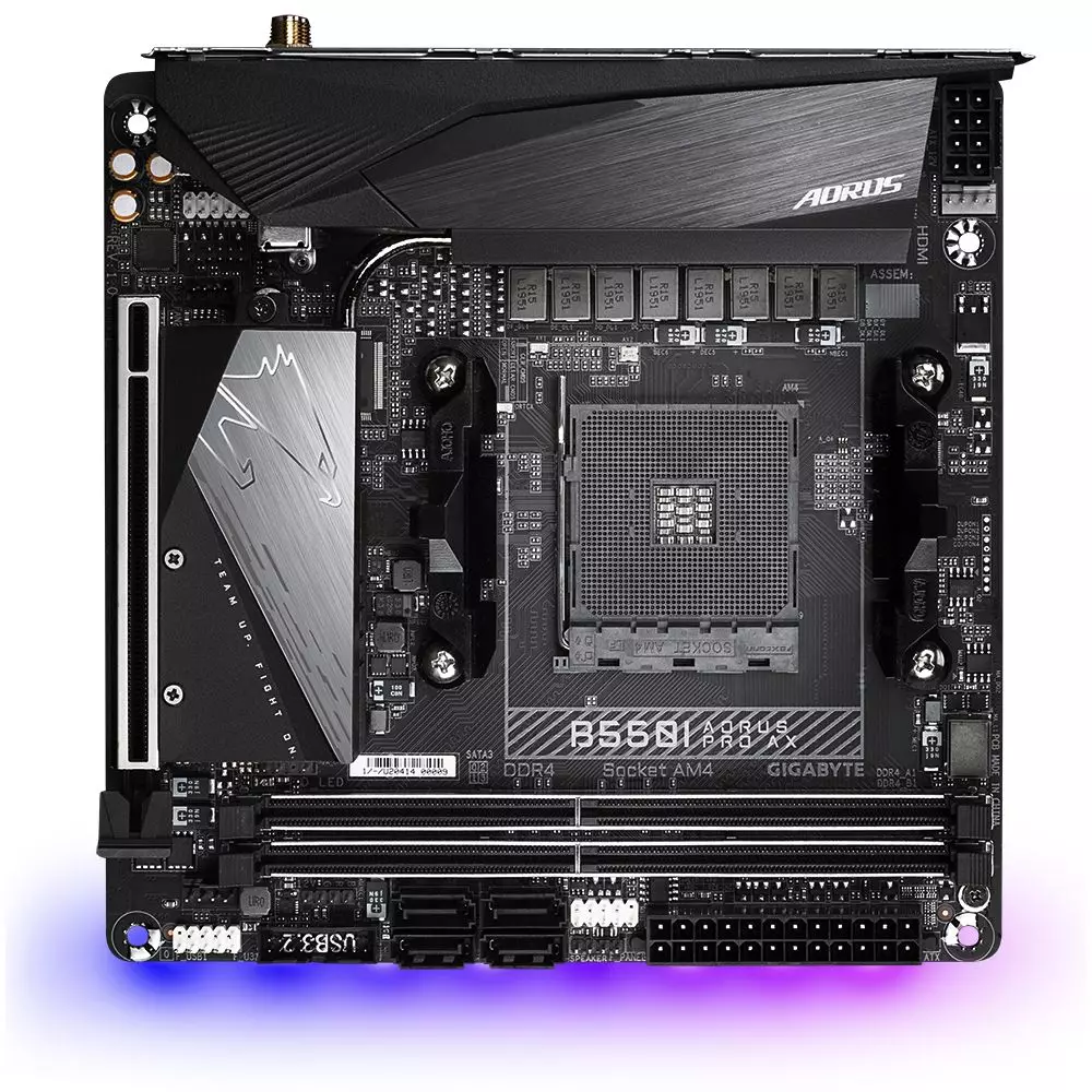 GIGABYTE B550I AORUS PRO AX AMD Motherboard - 1