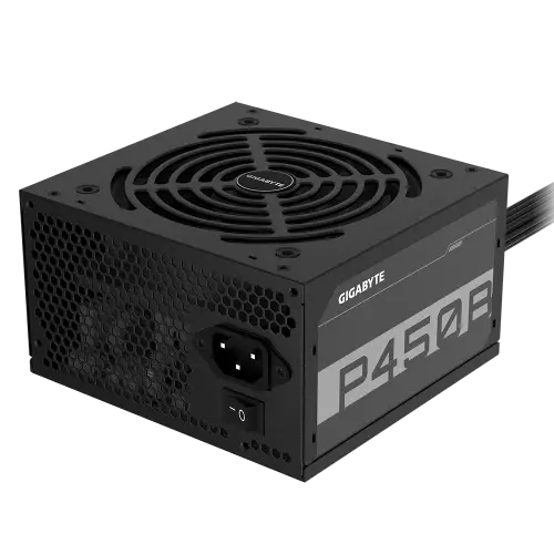 Gigabyte P450B 450W 80 Plus Bronze Certified Power Supply - 1