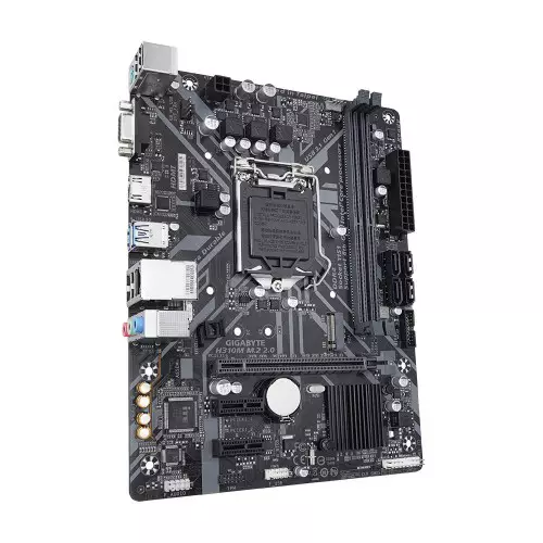 Gigabyte H310M M.2 9th Gen Micro ATX Motherboard - 1