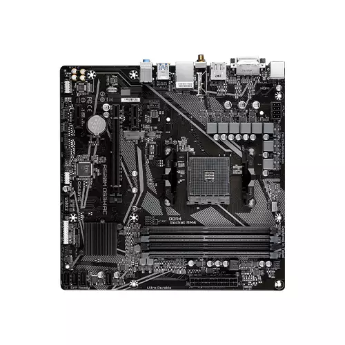 GIGABYTE A520M DS3H AC AM4 AMD 520 ATX Motherboard - 1