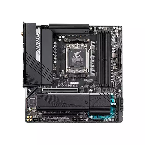 GIGABYTE B650M AORUS ELITE AX AM5 AMD DDR5 MOTHERBOARD - 1