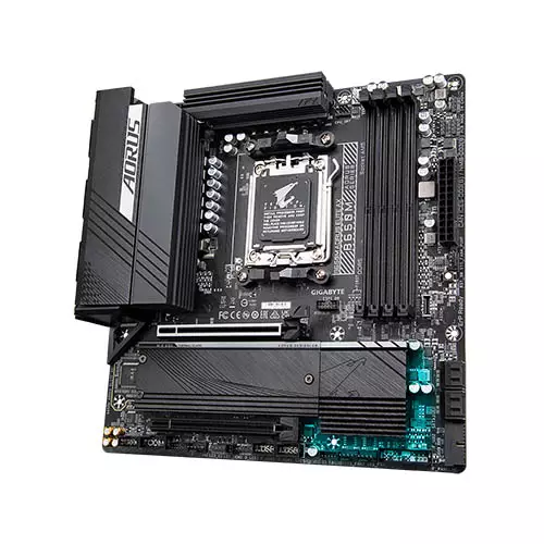 GIGABYTE B650M AORUS ELITE AX AM5 AMD DDR5 MOTHERBOARD - 2