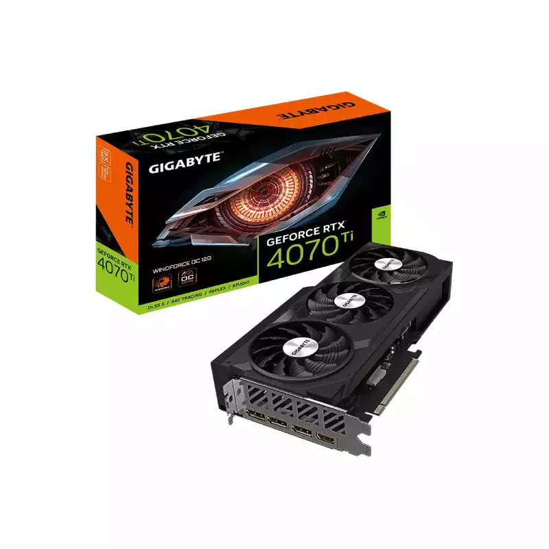 GIGABYTE GEFORCE RTX 4070 TI WINDFORCE OC 12G GRAPHICS CARD - TechLand BD Flash Sale