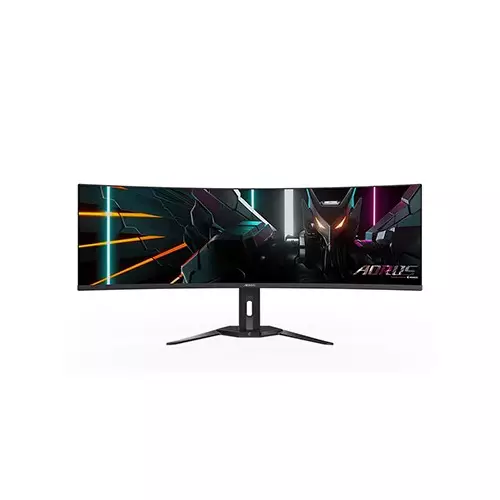 Gigabyte AORUS CO49DQ 49 Inch OLED 5K QLED  Curved 144 Hz Gaming Monitor - 1