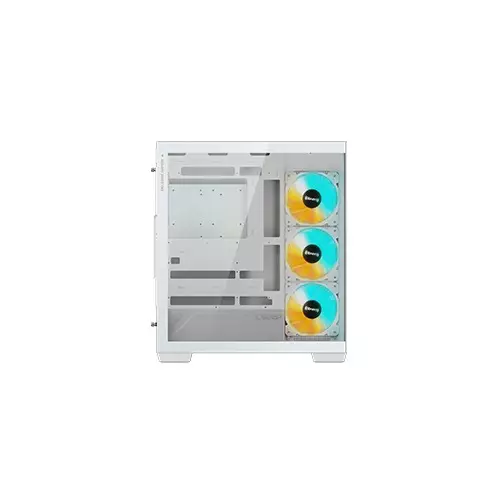 Gigabyte C500 Panoramic Stealth Ice Mid Tower ATX Desktop Case (White) - 3