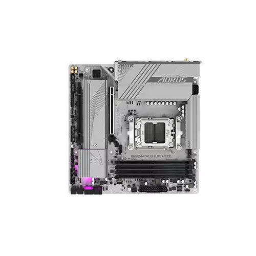 Gigabyte B650M AORUS ELITE AX ICE AM5 Micro-ATX Motherboard - 3