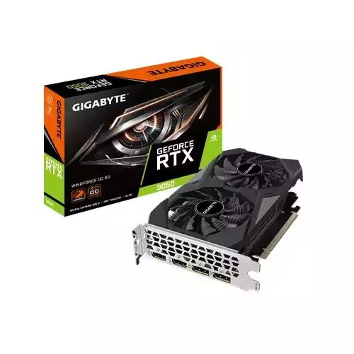 GIGABYTE GeForce RTX 3050 WINDFORCE OC 6GB GDDR6 Graphics Card