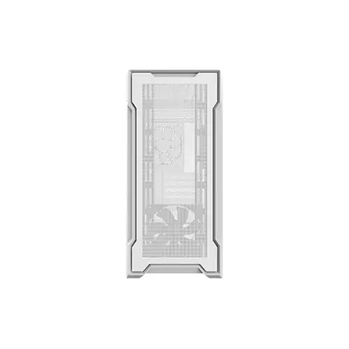 GIGABYTE C102 GLASS ICE Mid-Tower ATX Desktop Case (White) - 0
