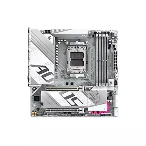 Gigabyte B850M Aorus Elite WF6E ICE Micro ATX AMD Motherboard - 1