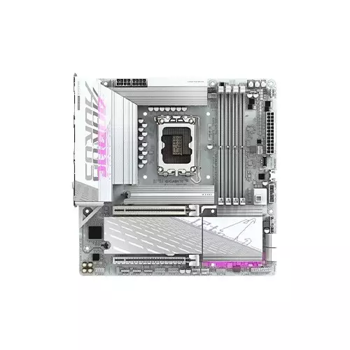 Gigabyte B860M AORUS ELITE WIFI6E ICE DDR5 Intel Gaming Motherboard - 1