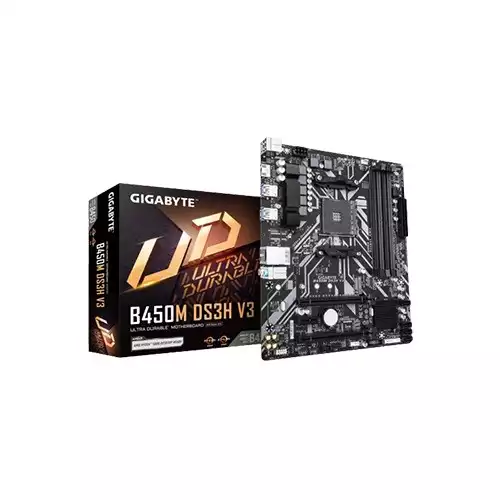 Gigabyte B450M DS3H V3 DDR4 AMD Micro-ATX Motherboard