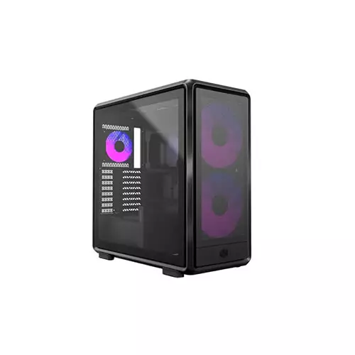 Cooler Master MasterFrame 600 Mesh ATX Mid-Tower PC Case  (Black)