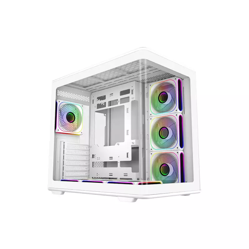 Cooler Master Elite 600 Mid-Tower ATX Gaming Case - White