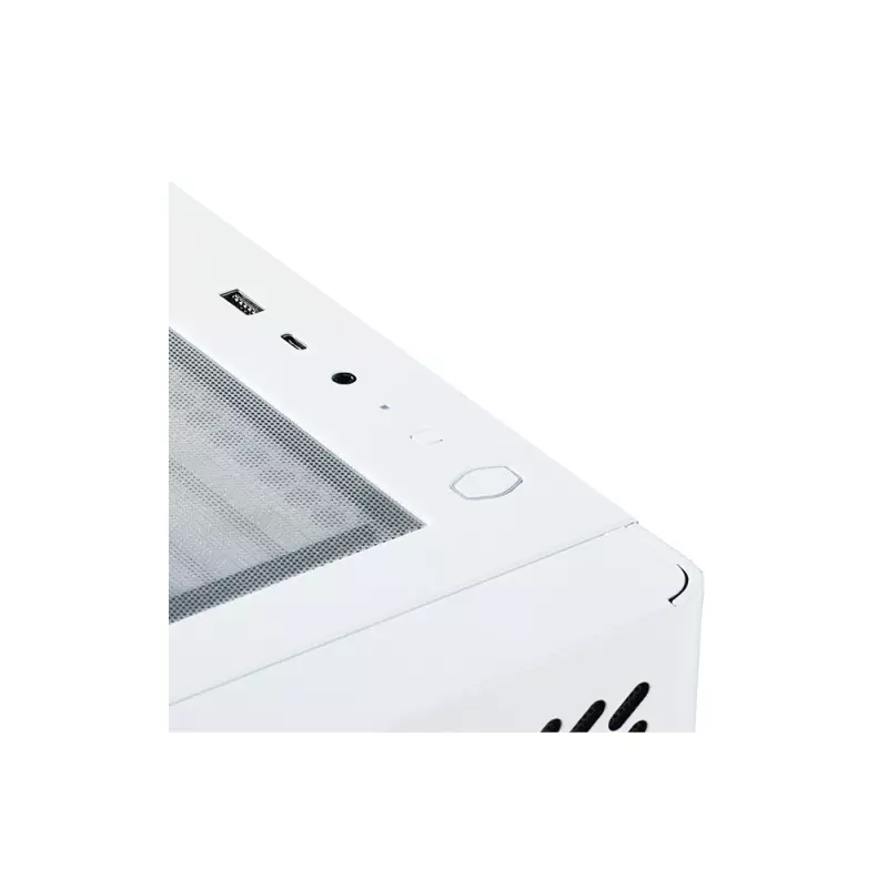 Cooler Master Elite 502 Mid Tower Micro ATX Case (White) - 1