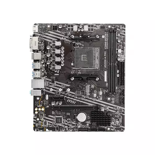 MSI A520M-A PRO AM4 AMD ATX Motherboard - 1
