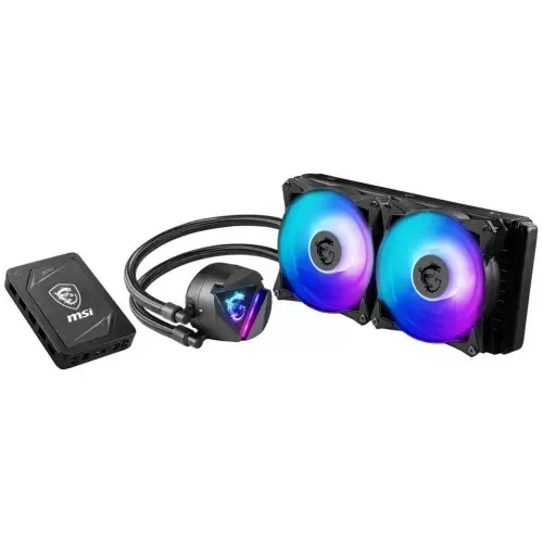 MSI MAG CoreLiquid 240R ARGB 240mm All in One Liquid CPU Cooler - 2