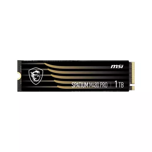 MSI SPATIUM M480 PRO M.2 NVMe PCIe 4.0 1TB SSD - 0