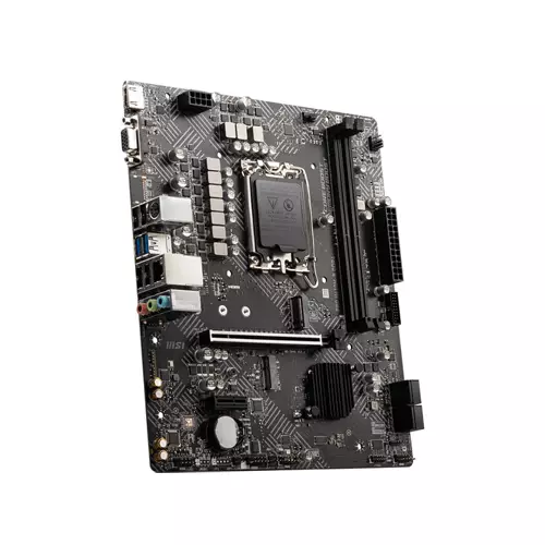 MSI PRO H610M-B DDR4 LGA 1700 Micro-ATX 12 GEN Motherboard - 1