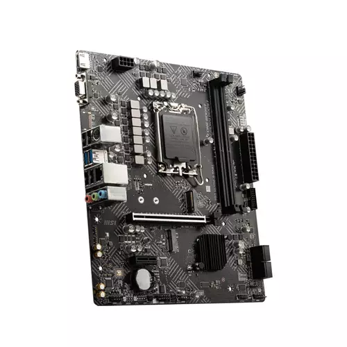 MSI PRO H610M-B DDR4 LGA 1700 Micro-ATX 12 GEN Motherboard - 2
