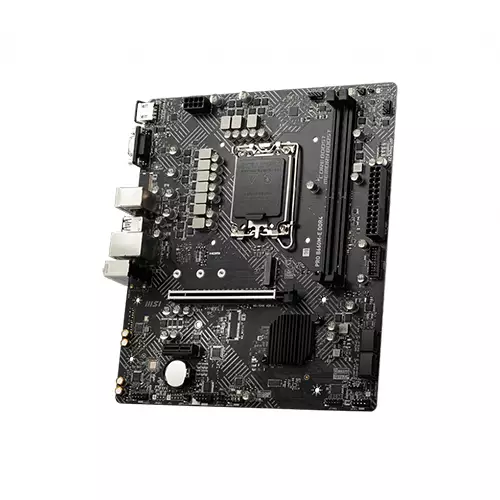 MSI PRO B660M-E DDR4 12th Gen M-ATX Motherboard - 1