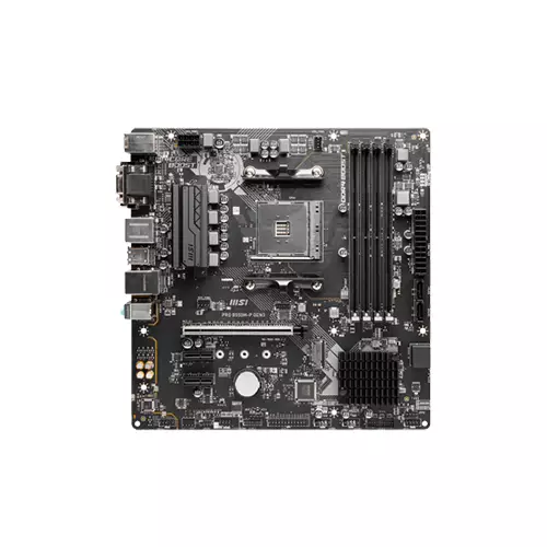 MSI PRO B550M-P GEN3 AM4 DDR4 MICRO ATX MOTHERBOARD - 1