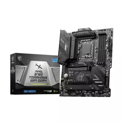 MSI MAG B760 TOMAHAWK WIFI DDR4 13TH GEN & 12TH GEN ATX MOTHERBOARD