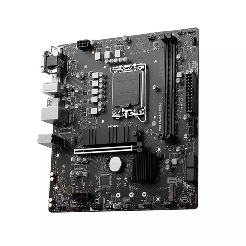 MSI PRO B760M-G DDR4 12TH & 13TH GEN MATX MOTHERBOARD - 1