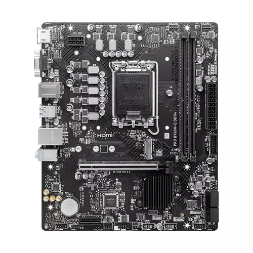 MSI PRO B760M-E DDR4 13TH GEN MOTHERBOARD - 1