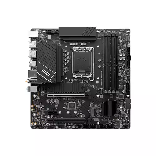 MSI PRO B760M-A WIFI DDR4 12TH/13TH GEN MOTHERBOARD - 1