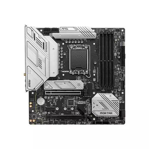 MSI MAG B760M MORTAR WIFI DDR5 12TH/13TH GEN MOTHERBOARD - 1