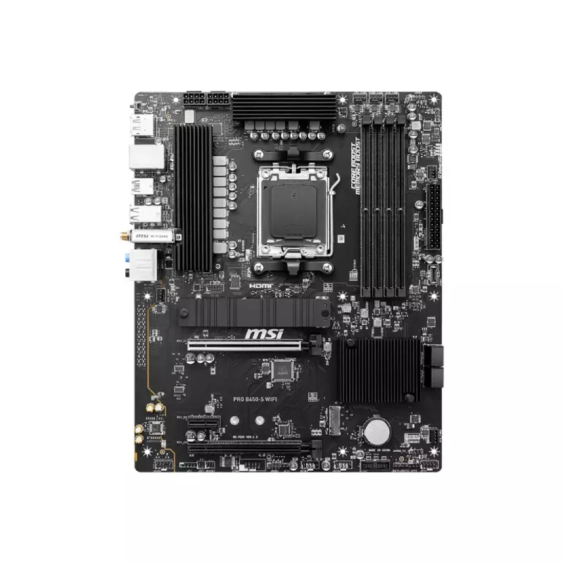 MSI PRO B650-S WIFI DDR5 AMD AM5 MOTHERBOARD - 1